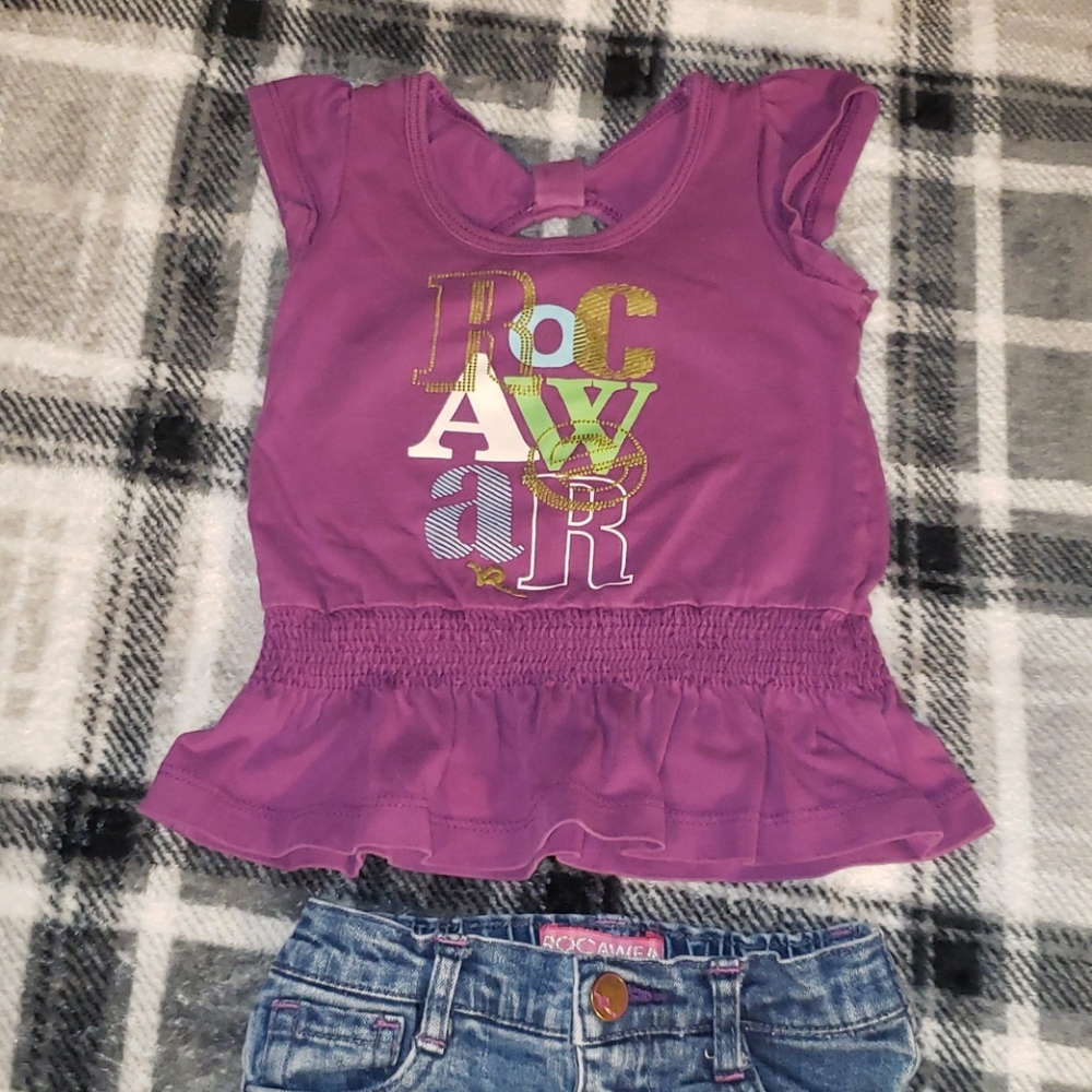 Rocawear capri & shirt set